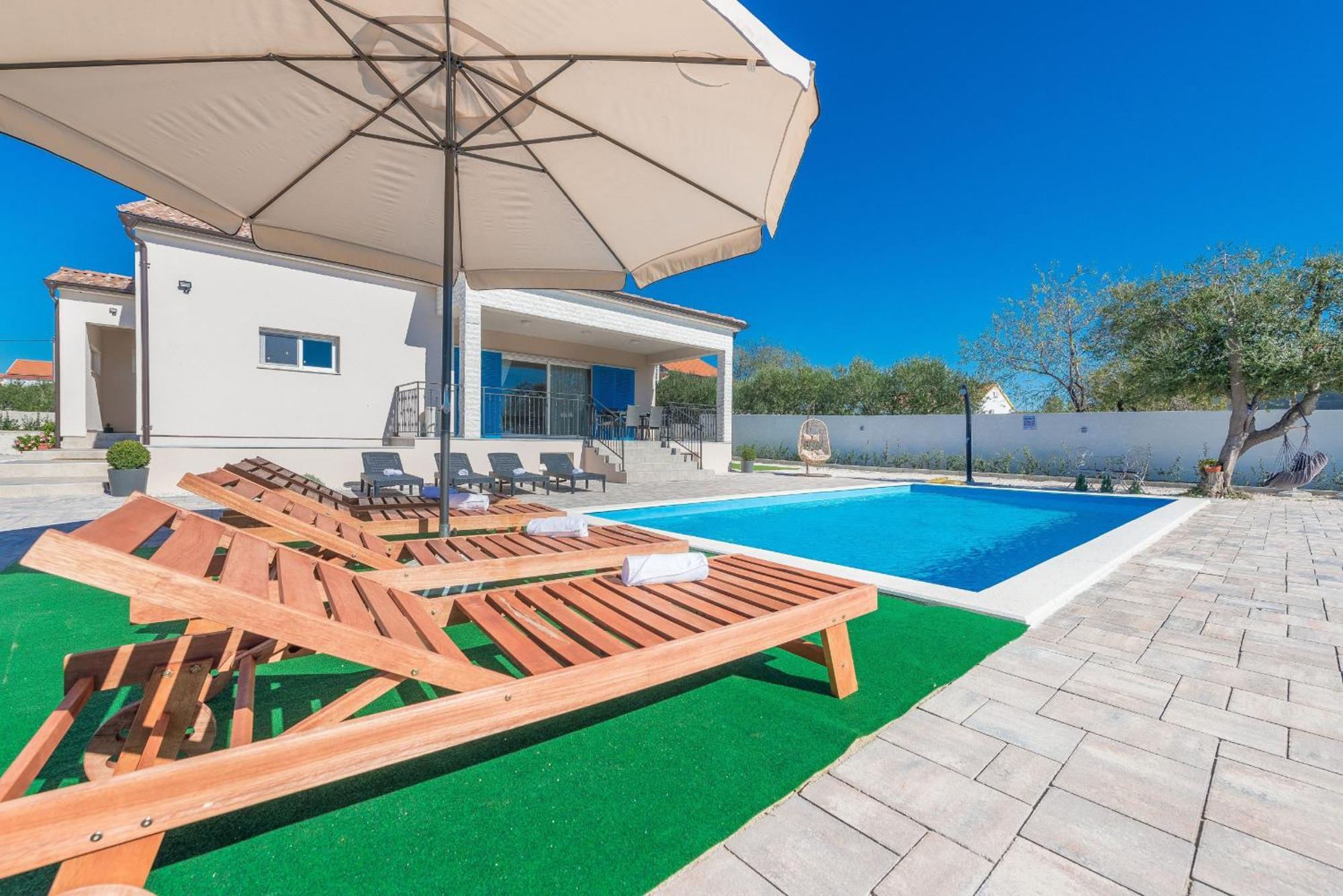 Villa Tara Zadarvillas Tinj Екстер'єр фото