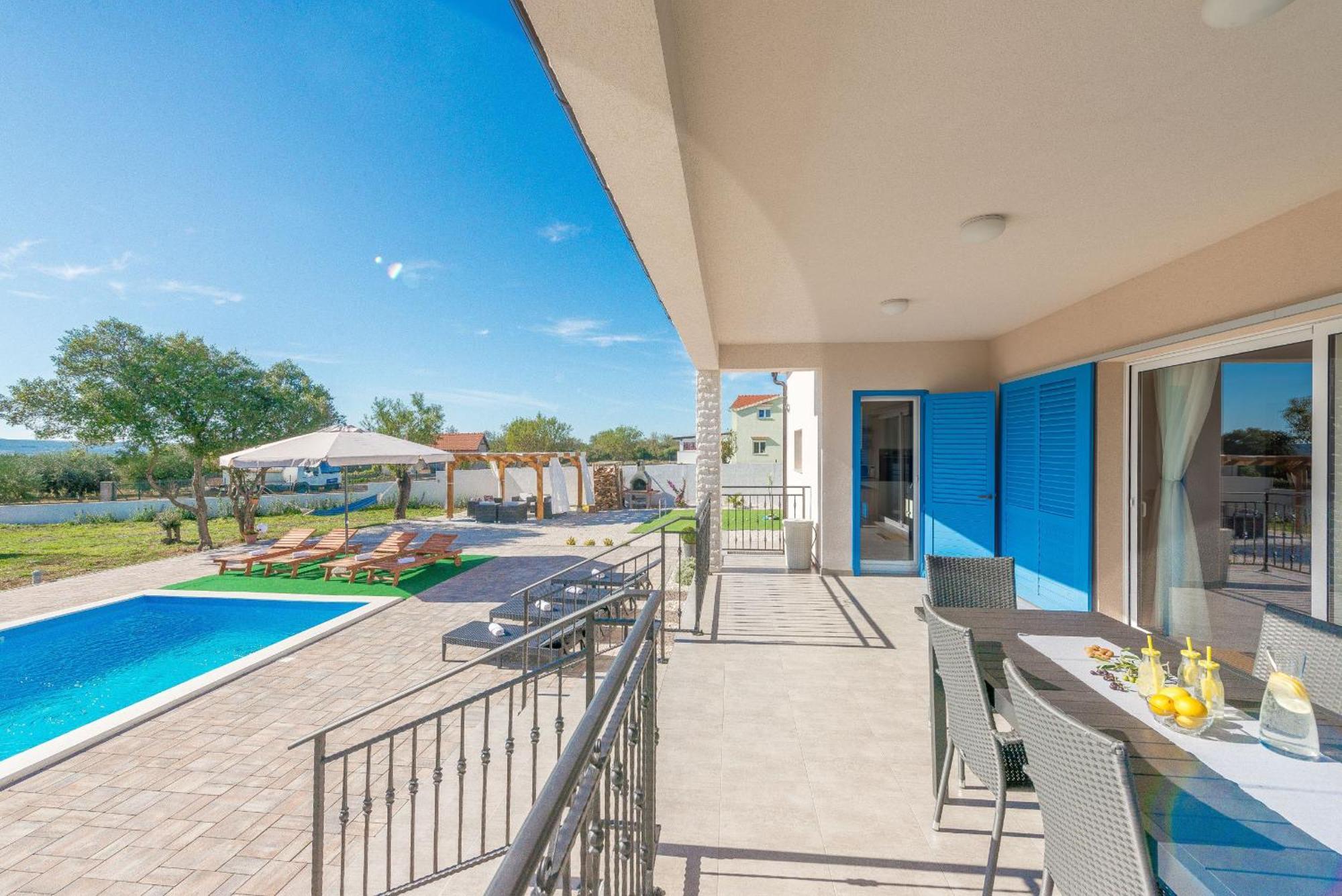 Villa Tara Zadarvillas Tinj Екстер'єр фото