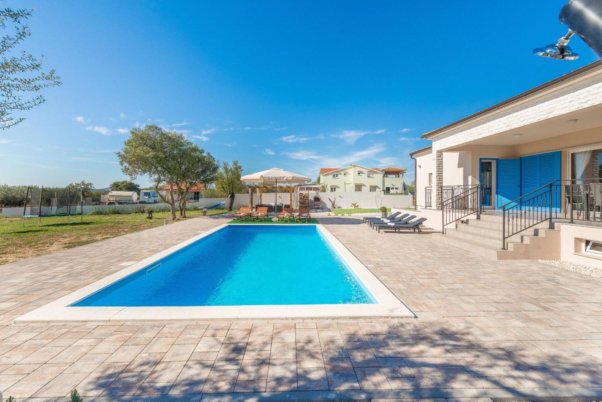 Villa Tara Zadarvillas Tinj Екстер'єр фото