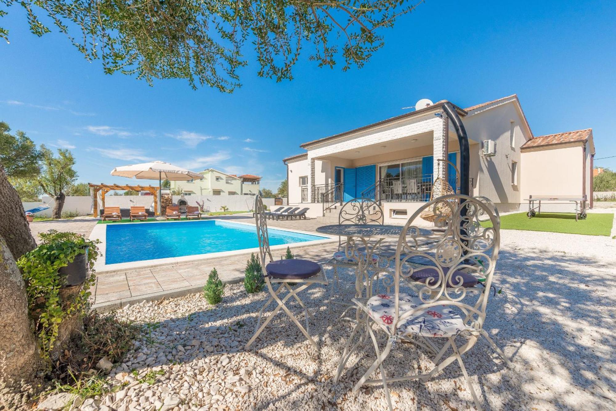 Villa Tara Zadarvillas Tinj Екстер'єр фото